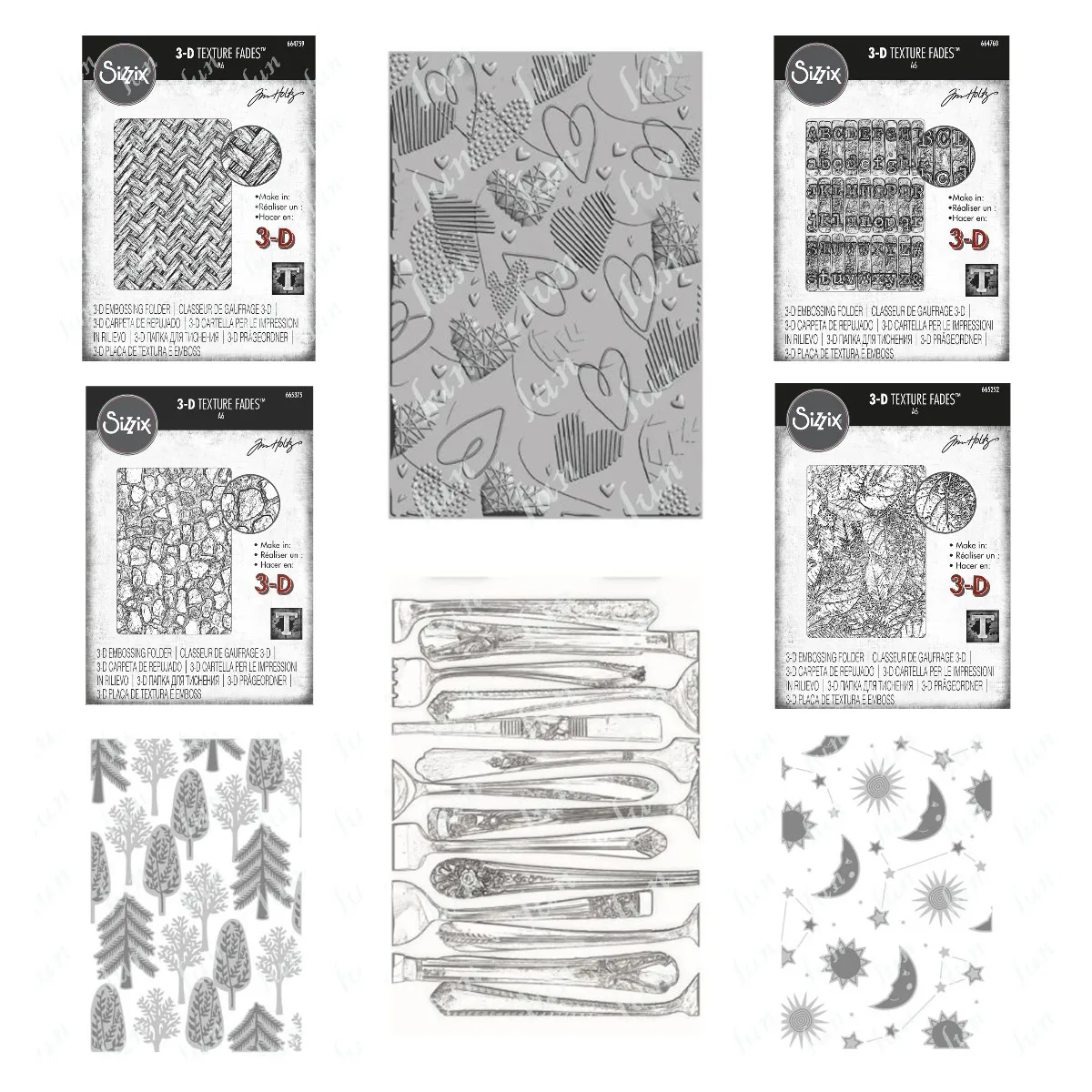 

Forest Hearts Texture Fades 3D Embossing Folders Diy Making Craft Wedding Supplies Card Diary Scrapbooking Decoration Template