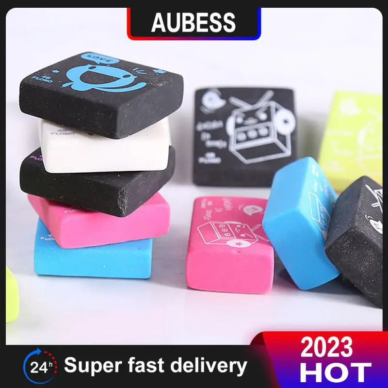 

1PC Student Exam Eraser Cartoon 4B Color Rubber School Supplies Soft And Easy To Clean Stationery Gifts Support Wholesale TXTB1