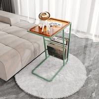 nordic luxury acrylic transparent c shaped table simple modern table online celebrity ins designer sofa corner small side table