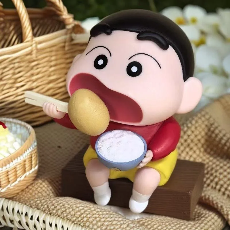 Фото Аксессуары для дома Crayon Shin-chan: милые и креативные фигурки-модели для декора рабочего стола, украшение комнаты, модный изысканный декор №3