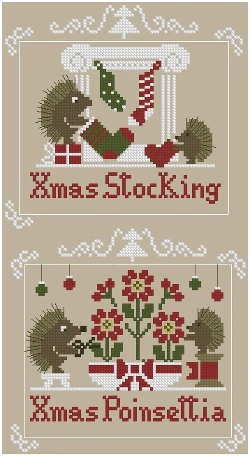 

Top Selling Hedgehog's Christmas Street 26-39 Embroidery Cross Stitch Kits Craft DIY Needlework Cotton Canvas High-quality