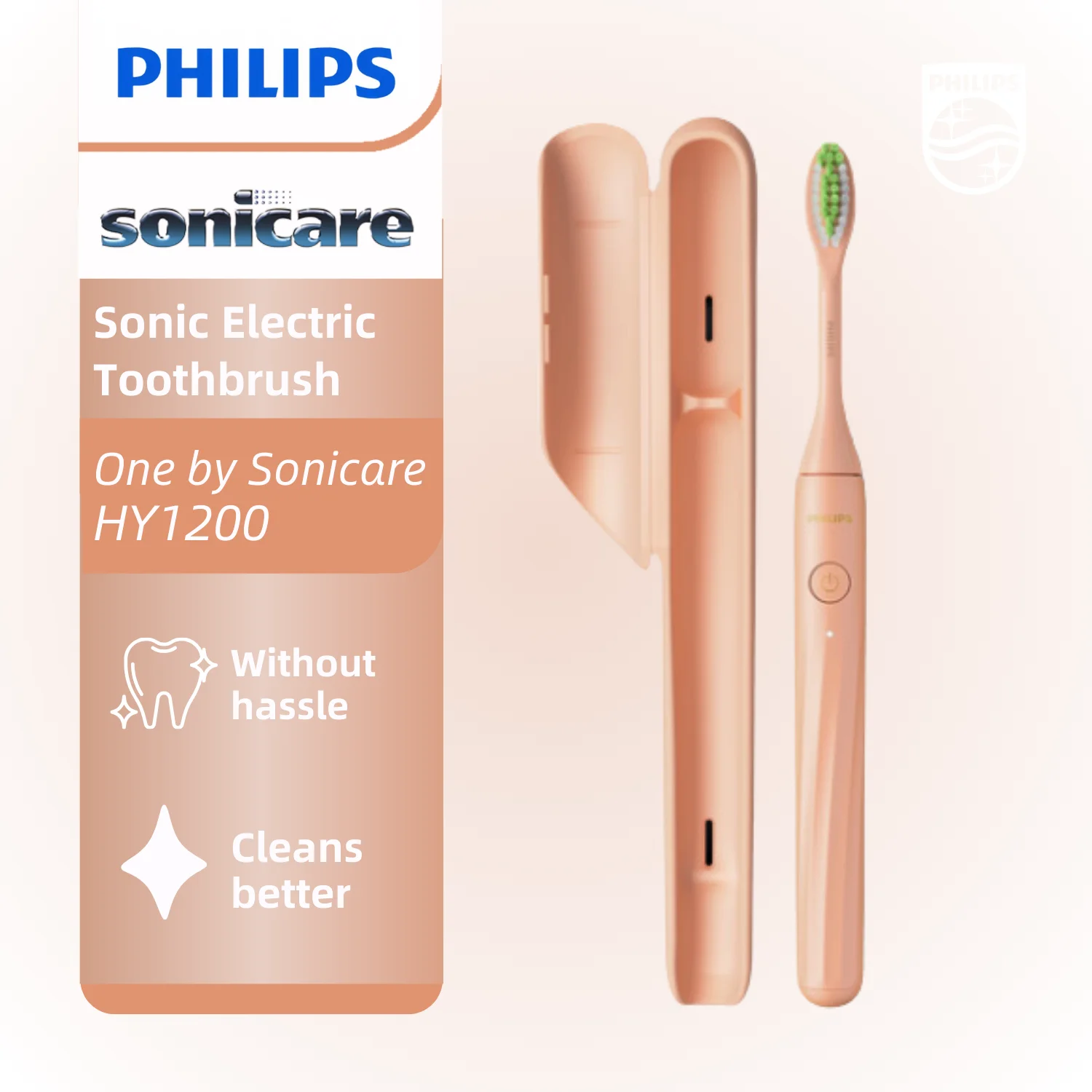 Зубная щетка Philips One by Sonicare Power HY1200 очищает лучше для включения в нескольких цветах
