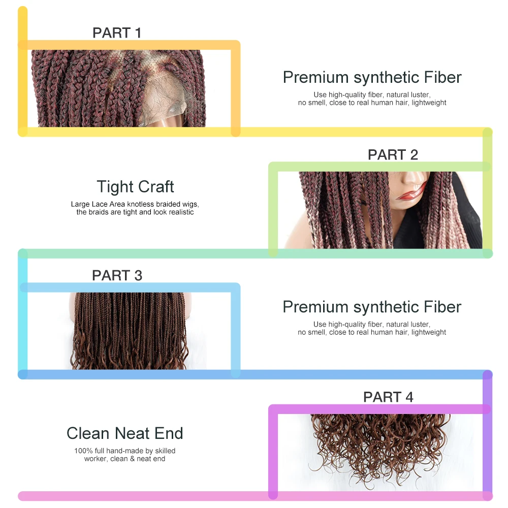 Рисунок 5 - Парик Akono Плетеный для чернокожих женщин