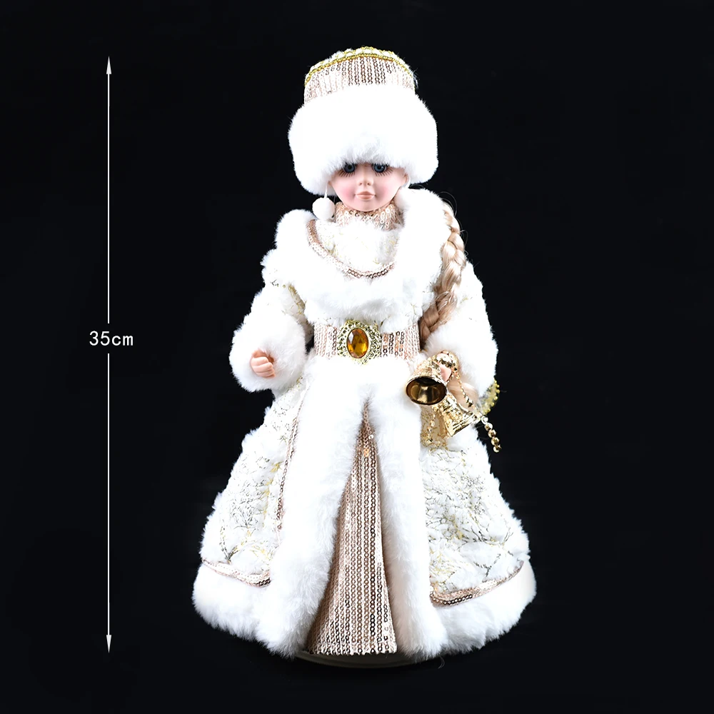 

Рождественская кукла Санта-Клаус с ведром для конфет