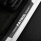 4 шт., наклейки на порог автомобиля Nissan Qashqai j11 J10 X-Trail Xtrail Micra патруль Juke Tiida Teana Kicks