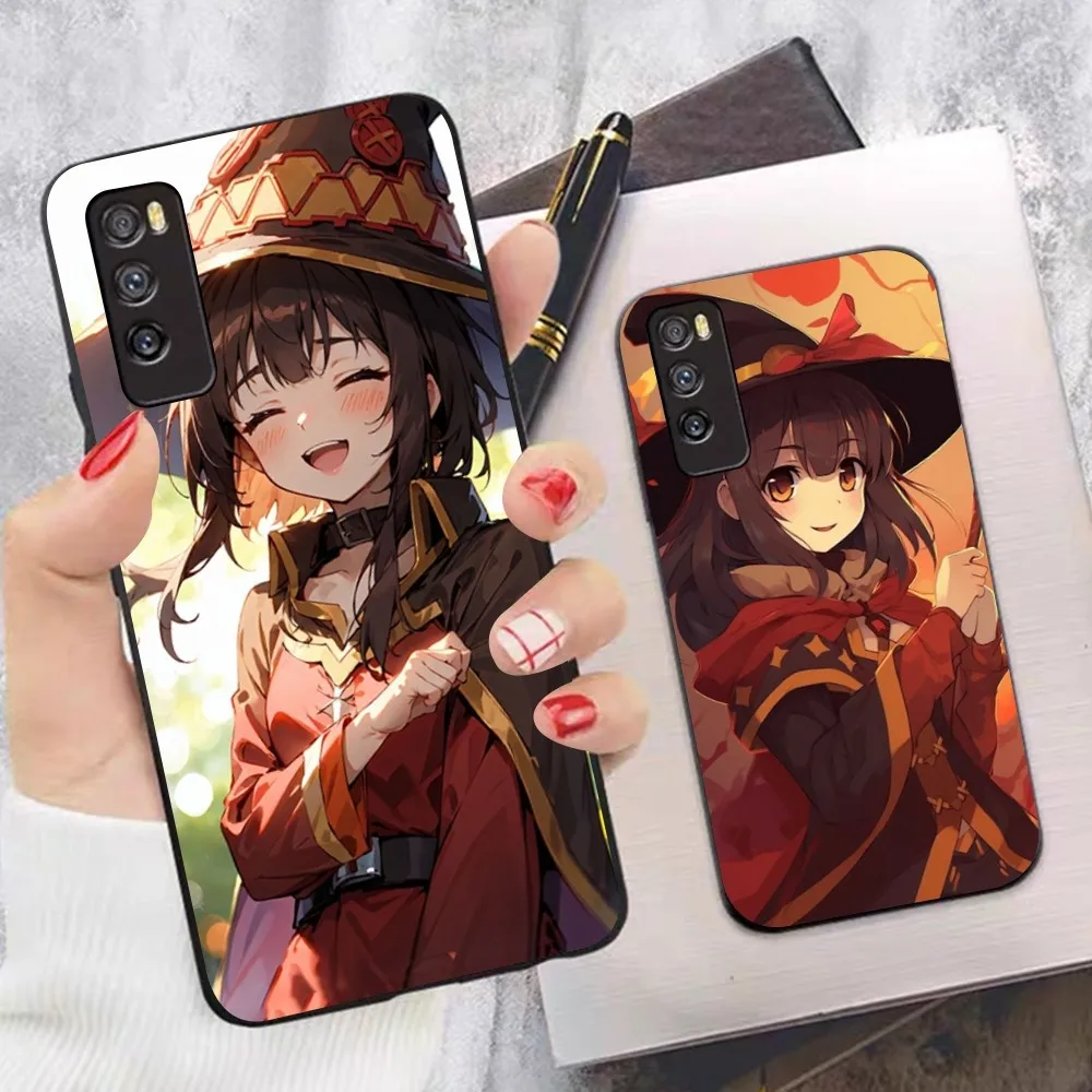Hot K-KonoSuba Comics Phone Case For Huawei Mate 10 20 30 40 50 Lite Pro Nova 3 3i 5 6 SE 7 7SE