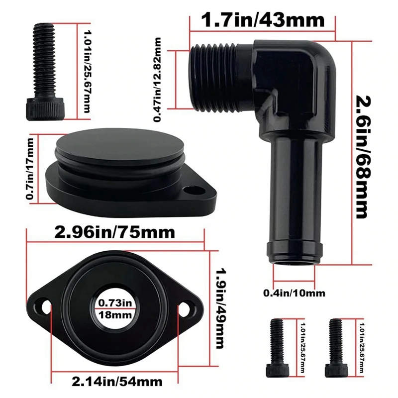 Модификация автомобиля Комплект вентиляции двигателя картера для Ford 2011-2020 6 7 л