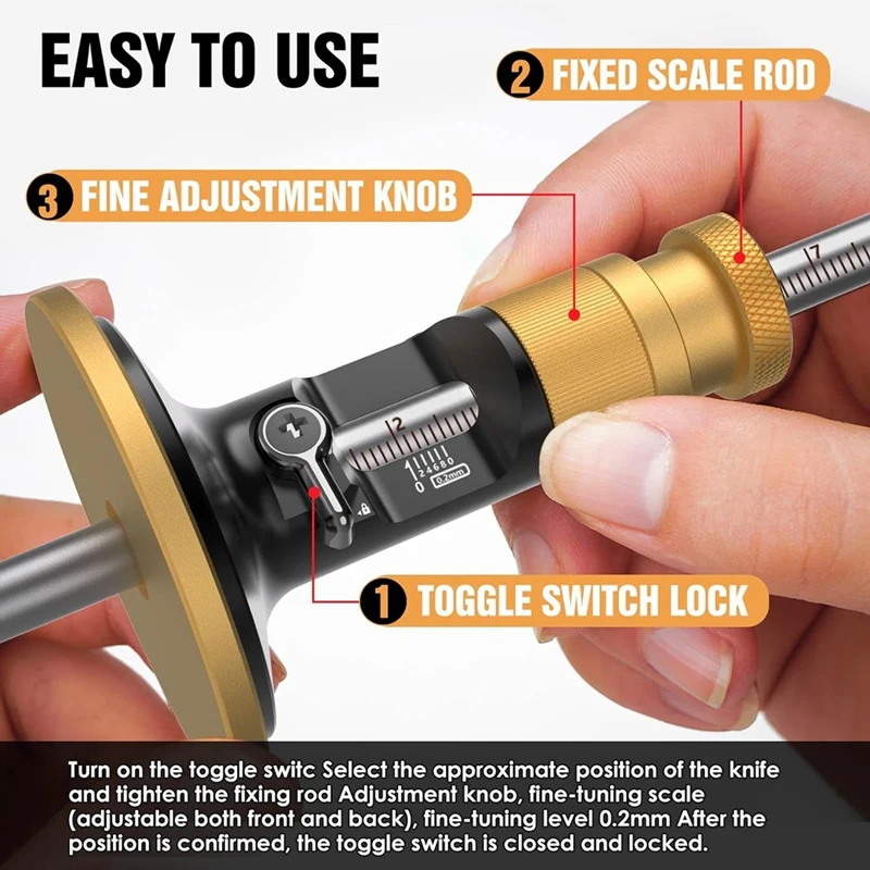Маркировочный калибр для колес деревообрабатывающий ласточкин хвост