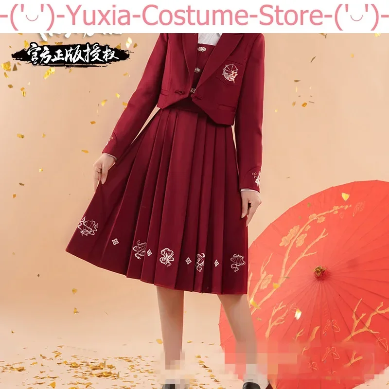 Официальное благословение аниме небеса Tian Guan Ci Fu San Lang Косплей Костюм Школьная