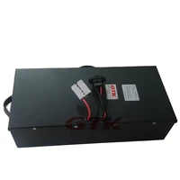 portable metal shell 52v 50ah li ion battery 100a bms built in for electric surfboard jet board motor inverter 10a charger