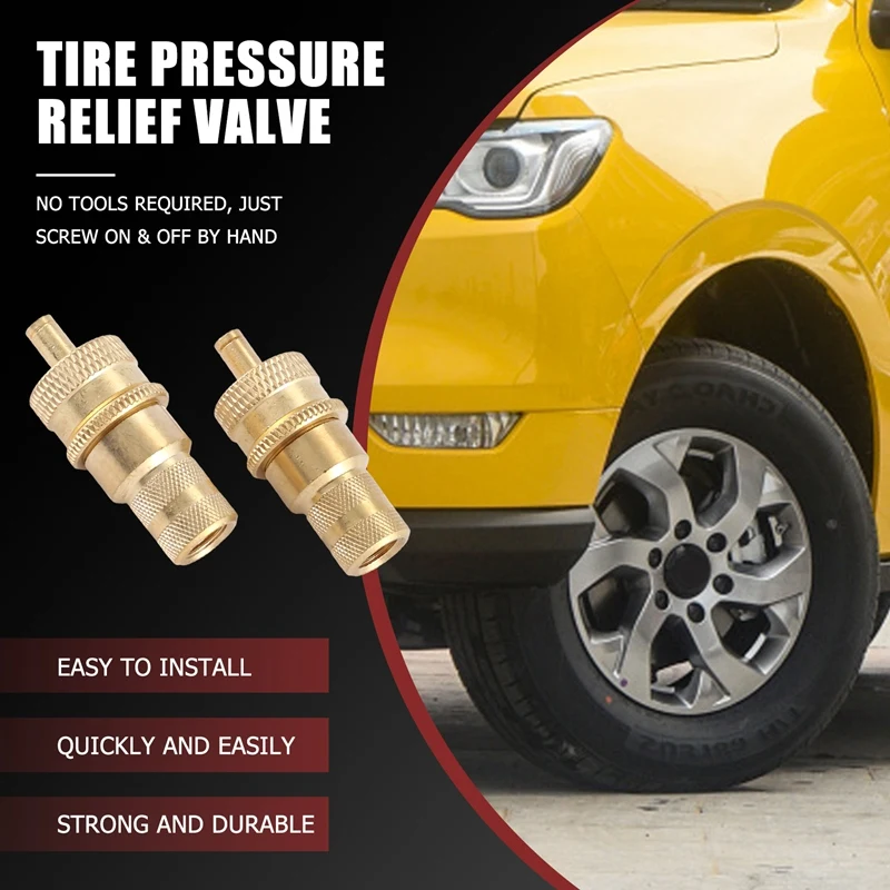 5 шт. внедорожная латунная машина для вентиляции шин комплект S Автоматический