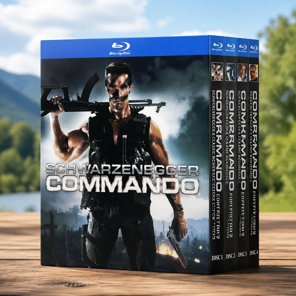 Фото Коллекционное издание Blu-ray Ultra HD: Арнольд Шварценеггер, 13-дисковый бокс-сет №1