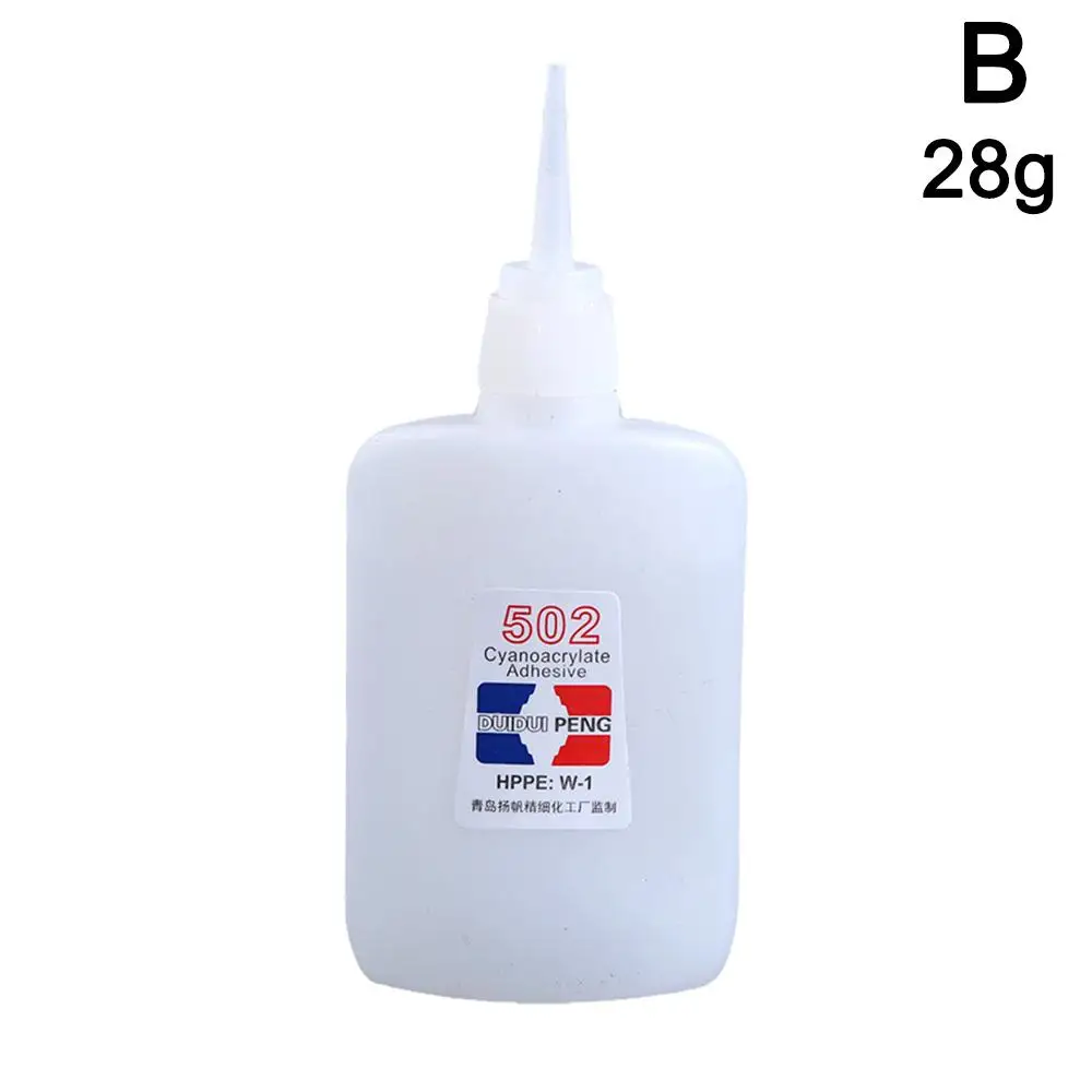 

502 супер клей мгновенный Быстросохнущий цианоакрилат прочный клей быстроскрепляющий металл пластик дерево офисные принадлежности быстрый клей 28/45 г ﻿