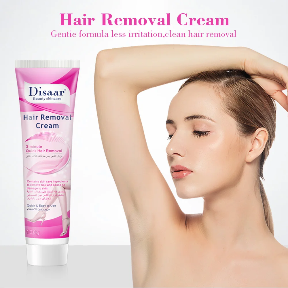 

Disaar 100g Hair Removal Cream Quick Body Whitening Hands Legs and Armpits Painless Hair Depilatory Emulsion DS335-1