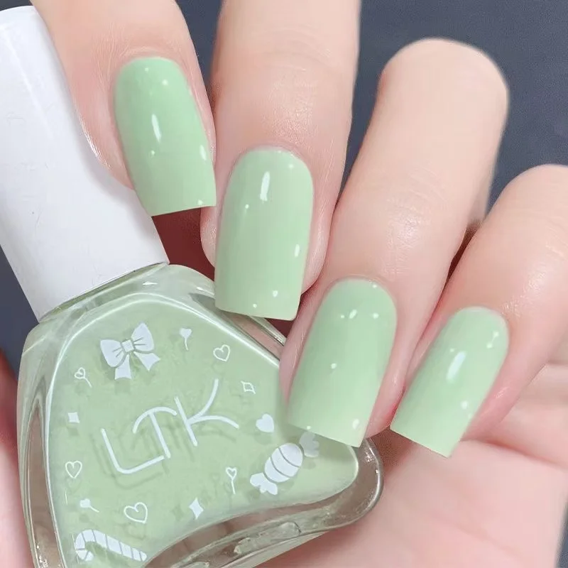 Быстросохнущий лак для ногтей розового цвета LTK24