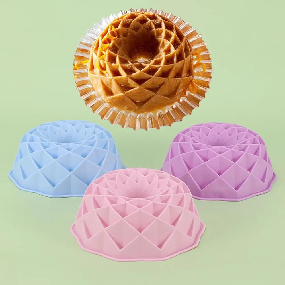 

Silicone Mold Honeycomb Cake Baking Pan Toast Bread BPA Free Cake Mold Bird Nest Shape Bread Baking Pan Silicone Mold