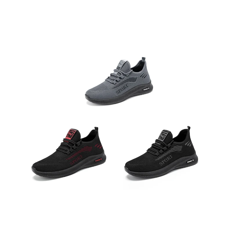 Мужские кроссовки новые сетчатые дышащие мужские повседневные спортивные туфли