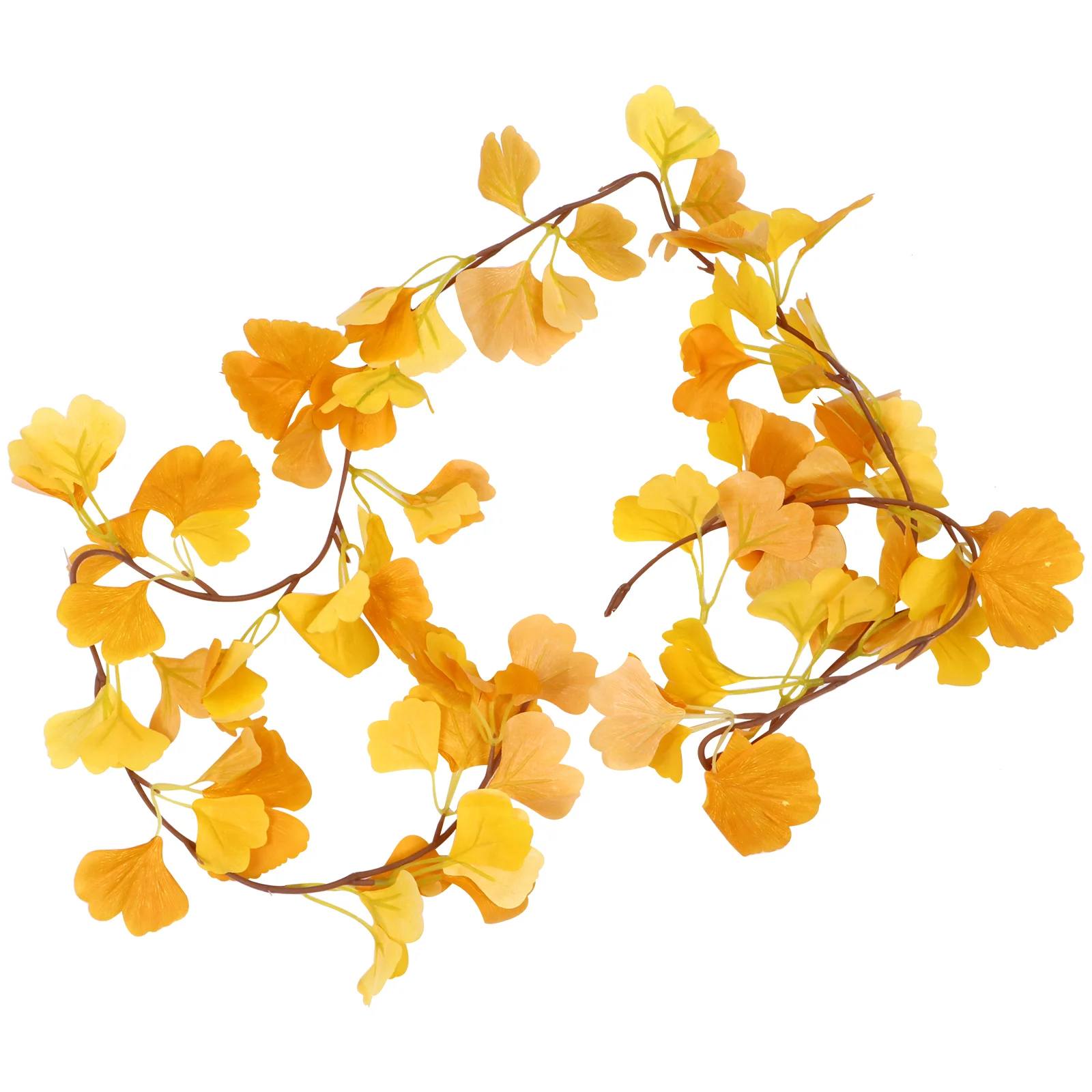 

Garland Maple Leaves Leaf Fall Decor Decorative Fake Thanksgiving Decorations Artificial Simulation Wreath Vines Doorautumn