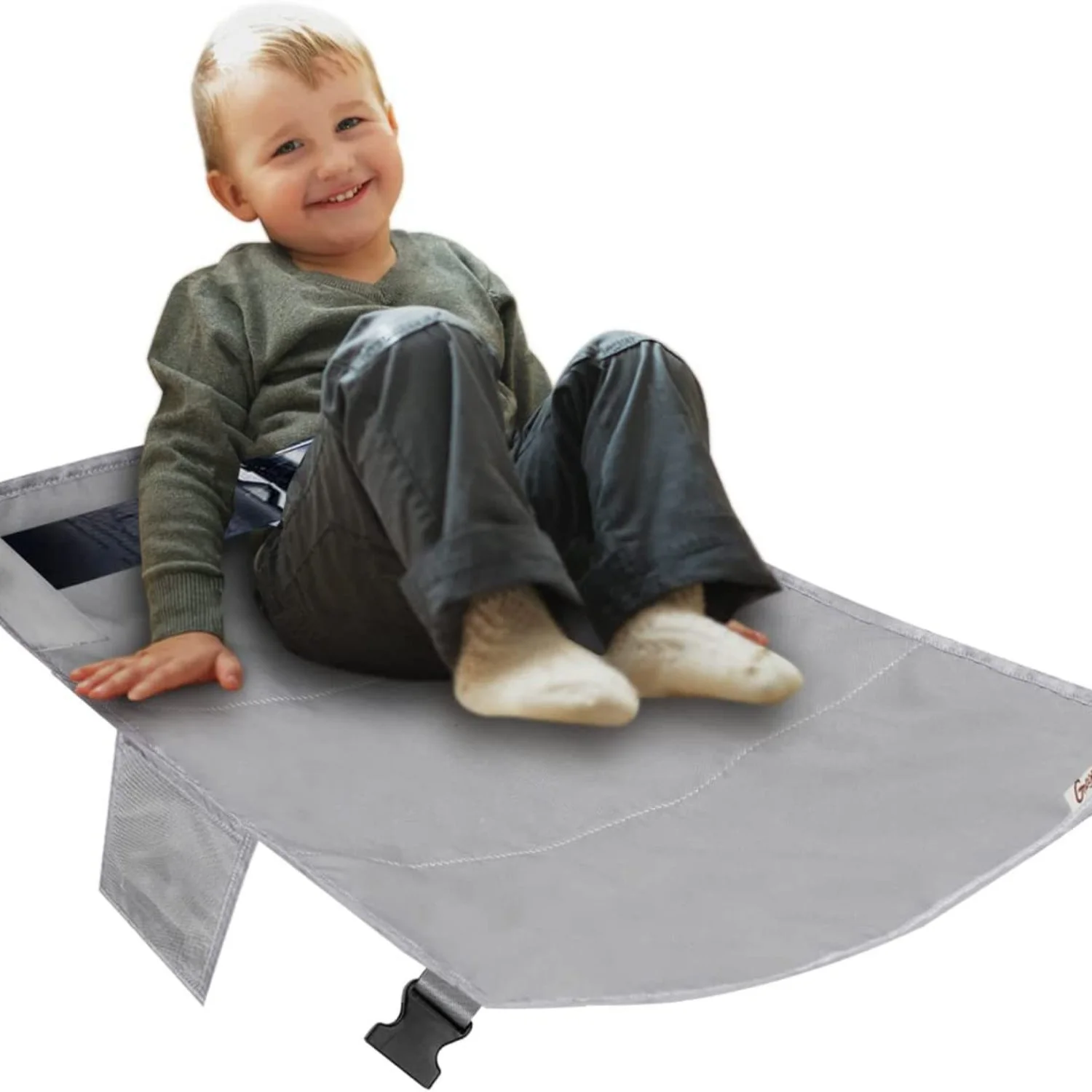 

Kids Airplane Seat Extender Bed Portable Travel Foot Hammock for Kids Plane Travel Foot Rest Baby Airplane Footrest Bed