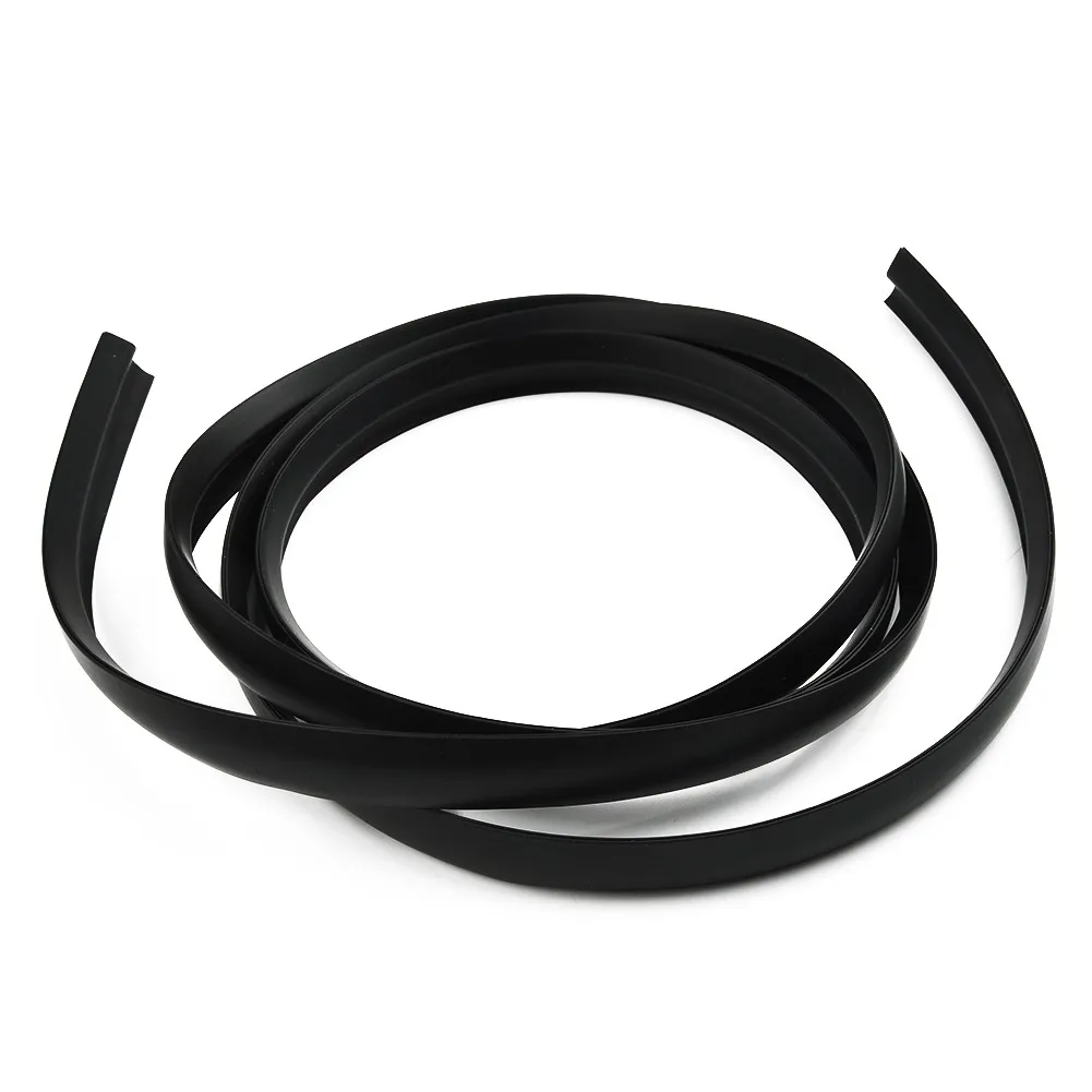 

2m Rubber Car Seals Edge Sealing Strips Trim For Car Front Windshield Sunroof Weatherstrip Black Durable Car Accessories