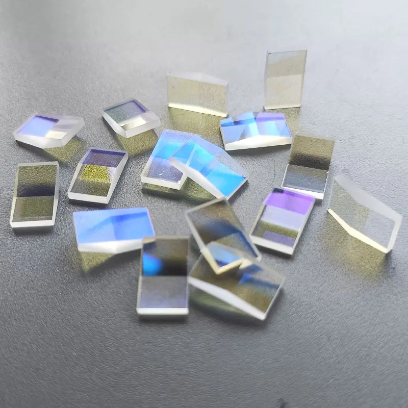 

20 шт. 11x6 мм дефектная оптическая стеклянная призма DIY красочные украшения
