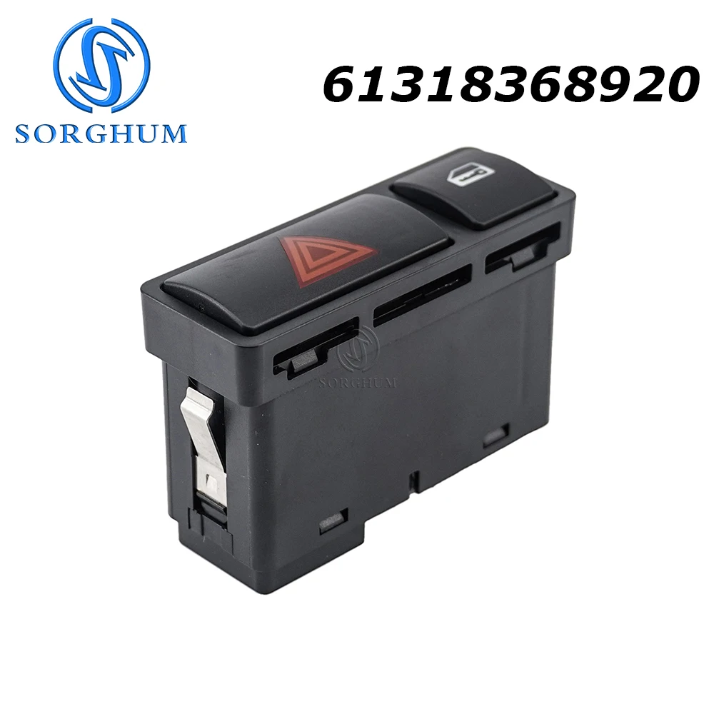 

Сорго 61318368920 для BMW E46, E53, E85, E86, X5, Z4, M3, 325, 3 серии, аварийная лампа, освещение, кнопка с центральным замком