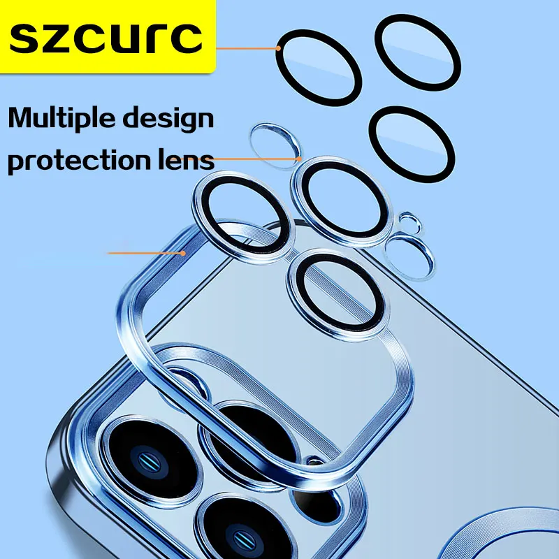 Ceny Nowy Magsafe Wysokiej Klasy Luksus Dla IPhone 14 Pro Max Etui Na Telefon Iphone 13 12 11 Ssanie Magnetyczne Ultra-cienka Torba Ochronna