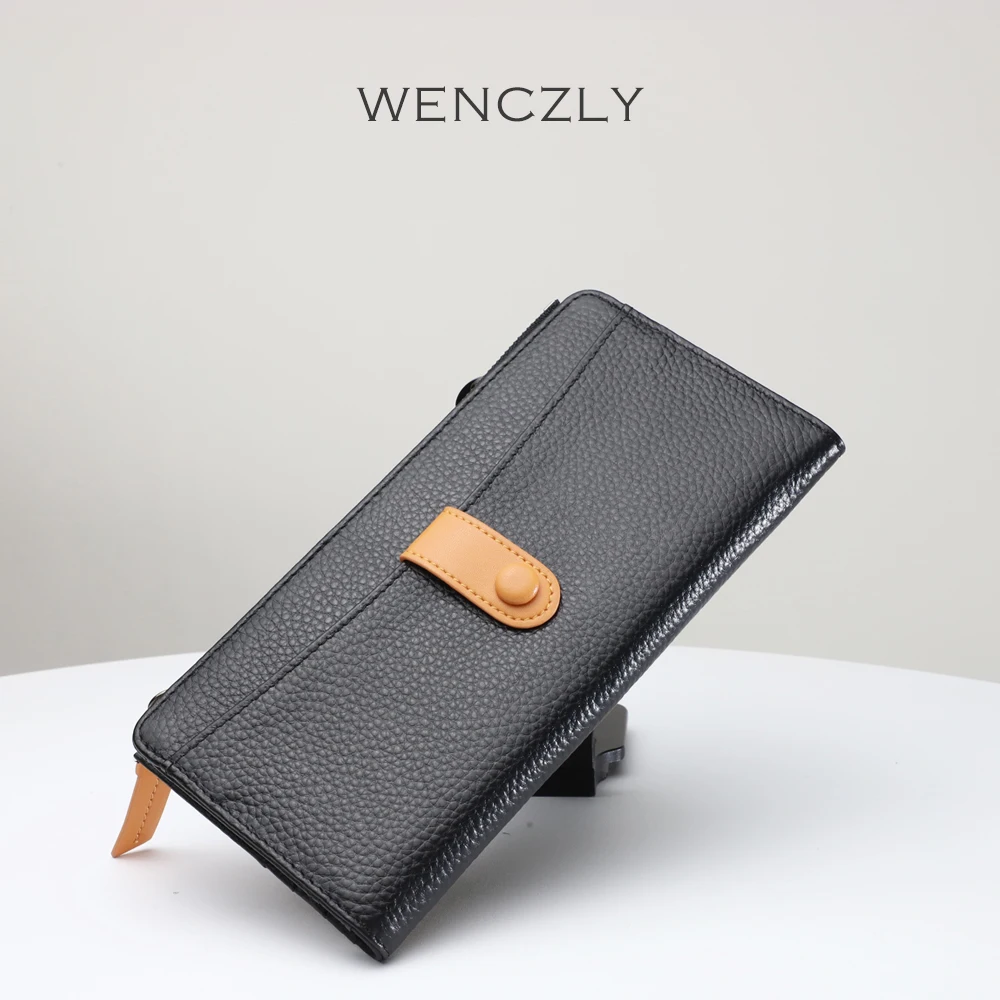 

Luxury Designer Wallets For Women Long Wallet 100% Genuine Leather Credit Card Bank Card Holder Photo Bit Banknote Clip With Box