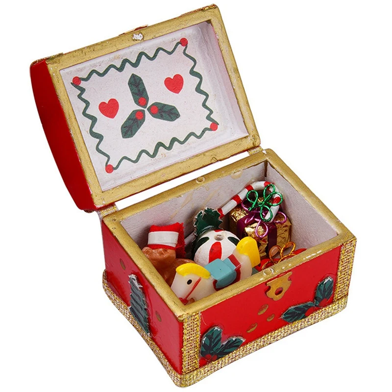 

Decorative Accessories Christmas Gift Wooden Box for 1/10 Crawler Traxxas TRX4 Axial AXI03007 Capra YK4102 Redcat GEN8