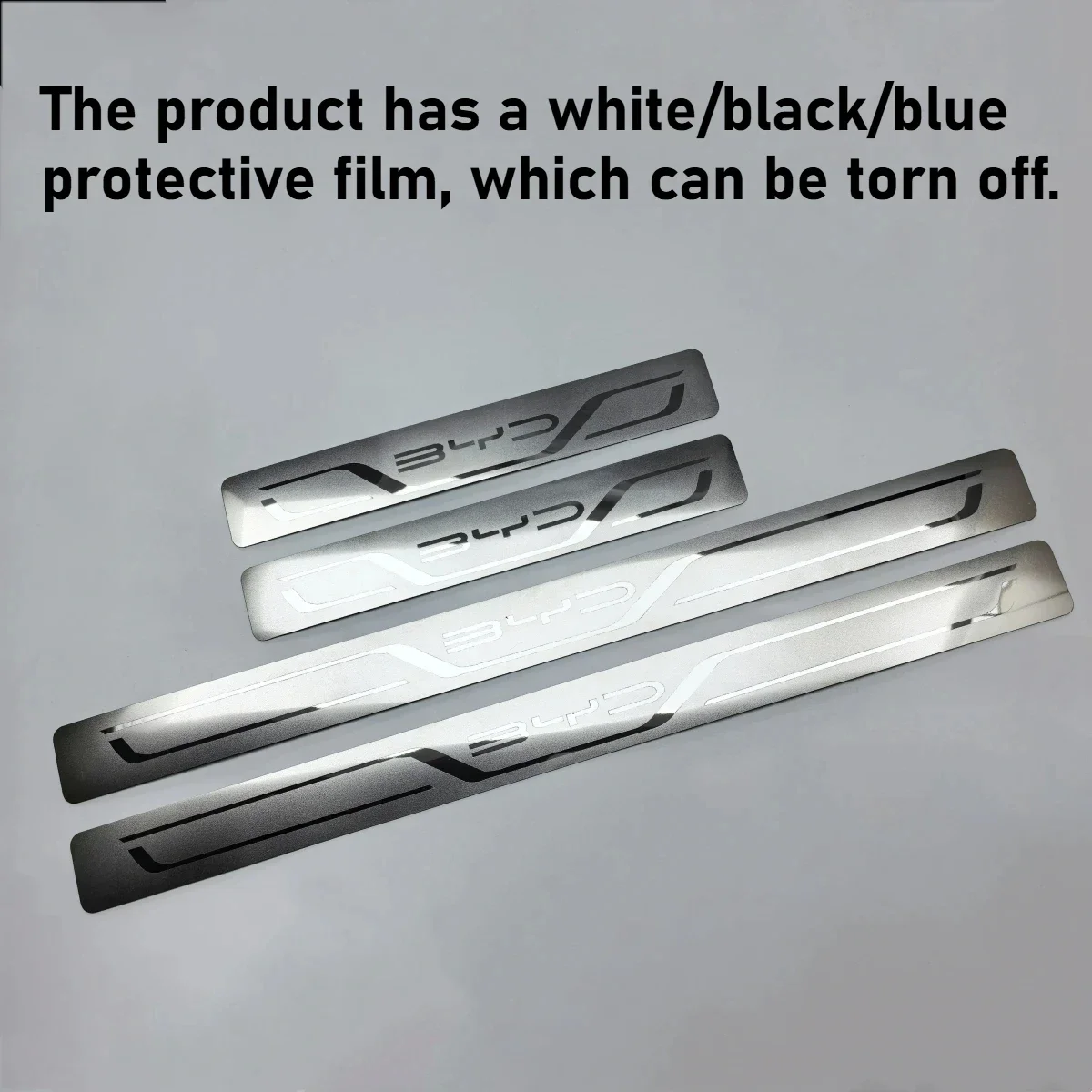 Для BYD Atto 3 EV Yuan Plus Song Han Tang Qing Dmi Уплотнение Дельфин Автомобильный порог Защита из