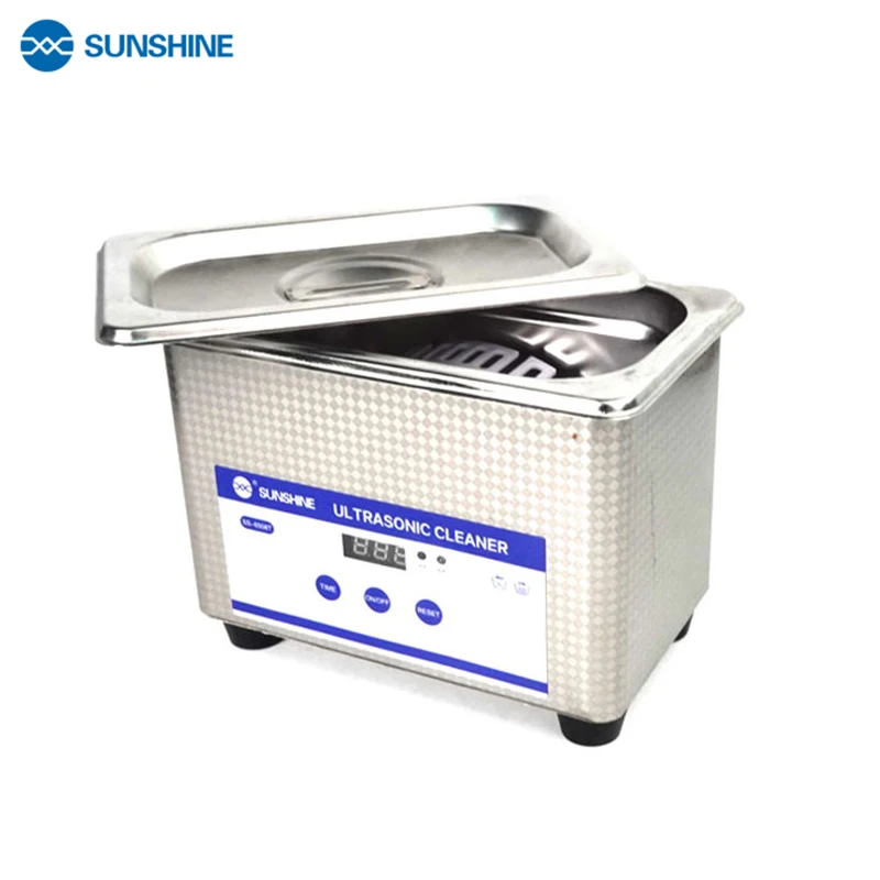 SUNSHINE 800ML SS-6508T 50W Ультразвуковой портативный ультразвуковой очиститель SUS304