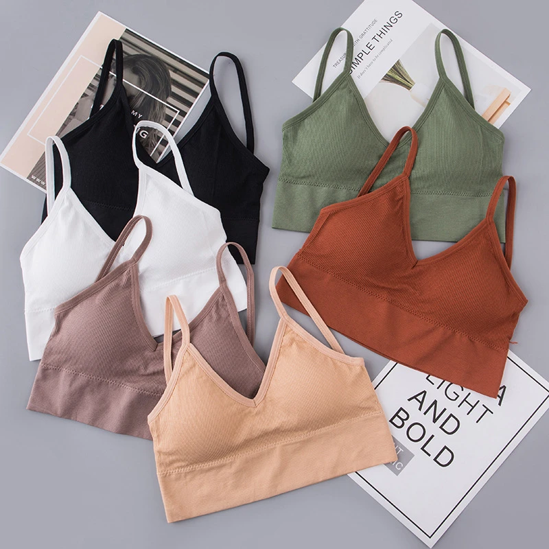 

Backless Women's Tube Top Beauty Back Bralette Seamless Sports Bra Women's Underwear Sexy Lingerie Push Up Bras Sports Bra
