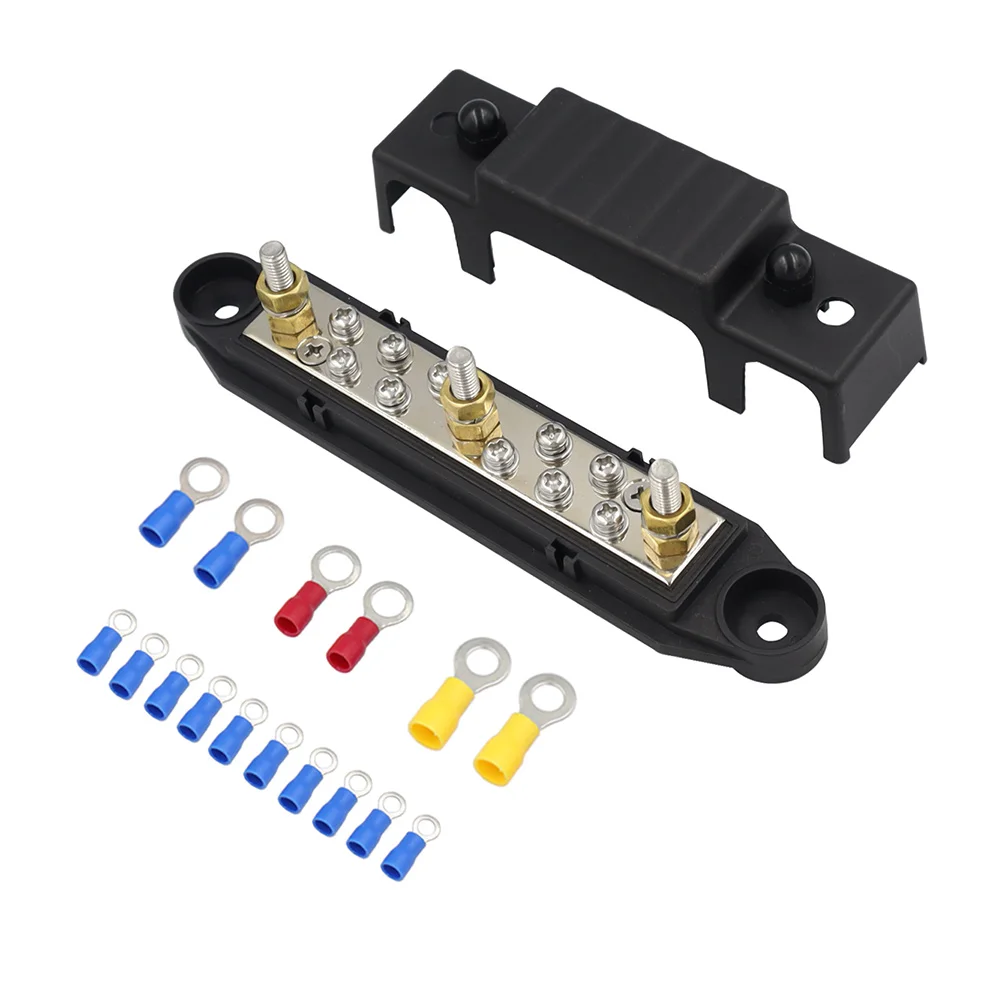 

Terminal Block Distributionbarcarpower Strips Marine Trailer Boating Electrical Auto