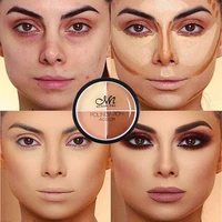 4 color concealer foundation cream cream texture full cover dark circles acne pores moisturizing lasting brighten face makeup