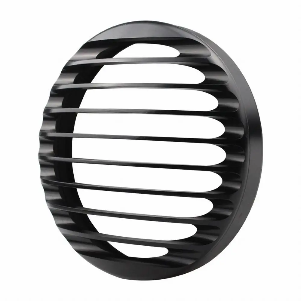 

Brand New Motor Motorcycle Grill Cover Headlight 5 3/4\" Accessories Black