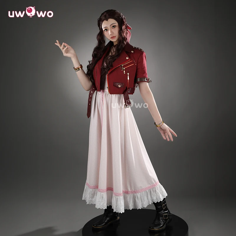 Костюм для косплея из серии UWOWO Collab: Finall Fantasyy 7 rewearh FF- Aerithh