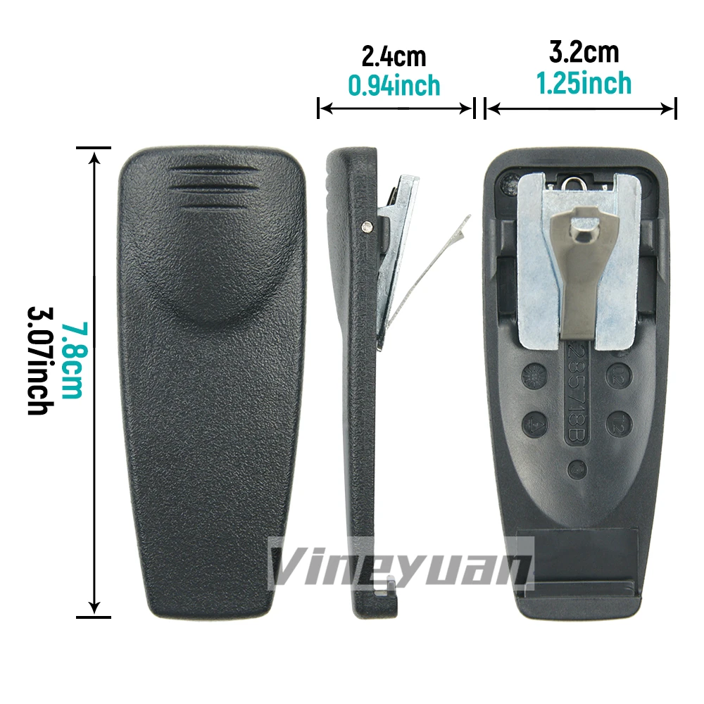10PCS Walkie Talkie Battery Back Clip for Motorola GP328 GP320 GP340 GP360 GP380 GP338 GP140 GP680 HT1250 XTS2500 Two Way Radio