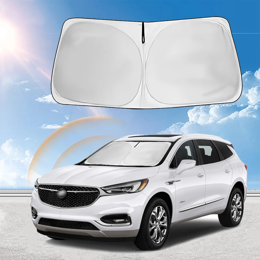 Модернизированный складной козырек на лобовое стекло и защищает внутреннюю