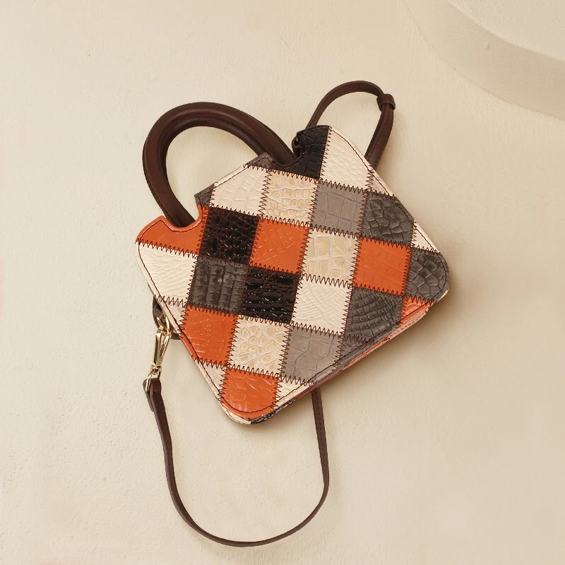 Women Small Totes Genuine Leather Shoulder Bags Fashion Luxury Brand Retro Crossbody Handbags Cowhide Famous 2022 Trend