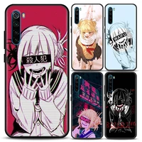 my hero academia himiko toga phone case for redmi 6 6a 7 7a note 7 note 8 a 8t note 9 s pro 4g t soft silicone