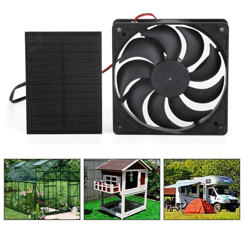 Вытяжной вентилятор на солнечной батарее мини-вентилятор для вытяжки воздуха