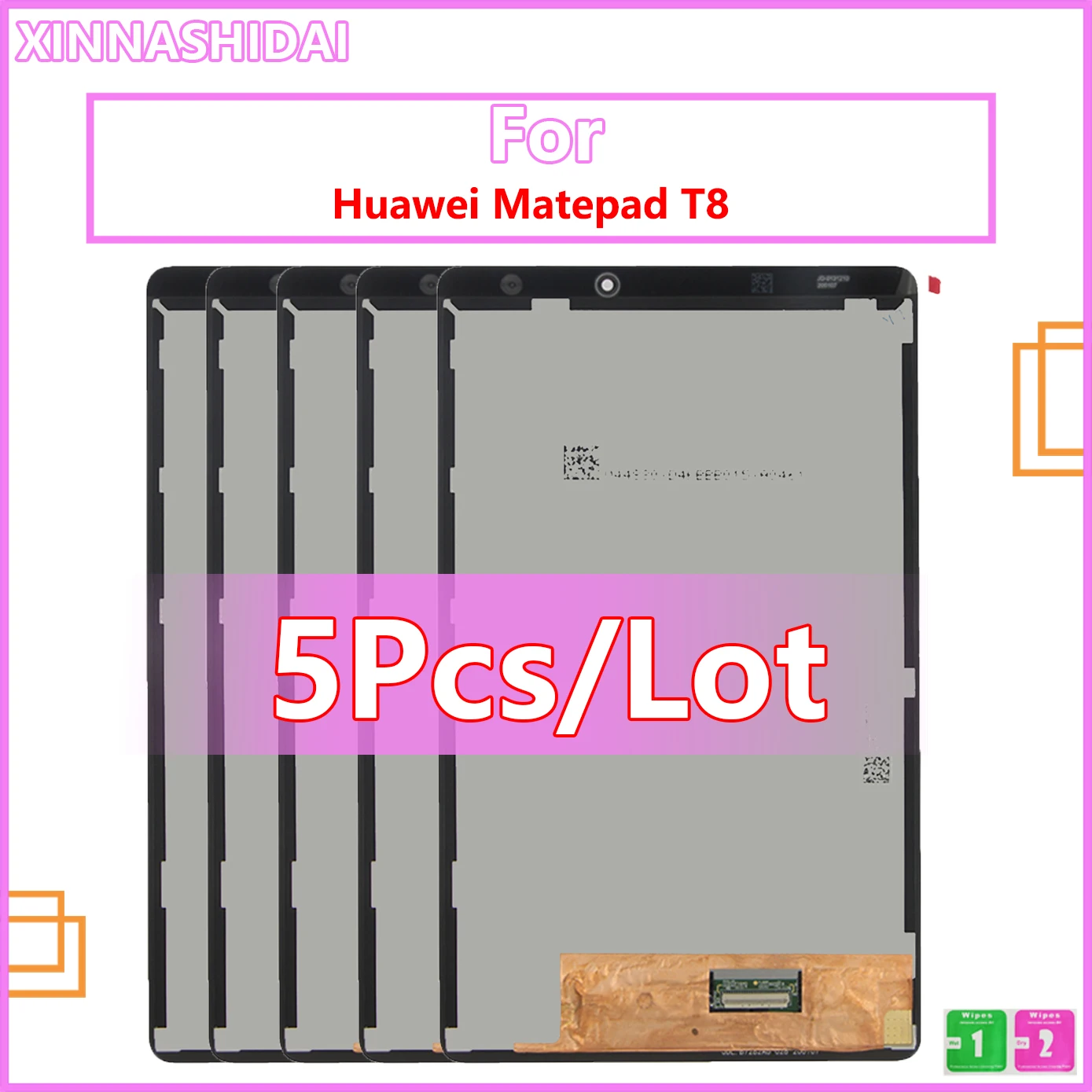 

5pcs/lot 100% Tested For Huawei Matepad T8 Kobe2-L09 Kobe3-l09 KOBE2-W09 LCD Display Touch Screen Digitizer Assembly Replacement