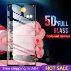 Закаленное стекло 9D с полным покрытием для Huawei Honor 8 Lite, 9 View, 10, закаленное стекло для Honor 10 Lite, 6X, 7X, 8X, стекло на Honor 6C Pro