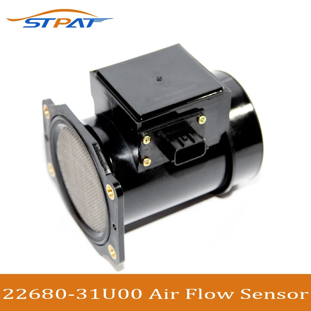 

STPAT 22680-31U00 New Mass Air Flow Meter MAF Sensor For 95-99 Maxima J30 Q45 3.0L V6 22680-31U05 2268031U05 2268031U00