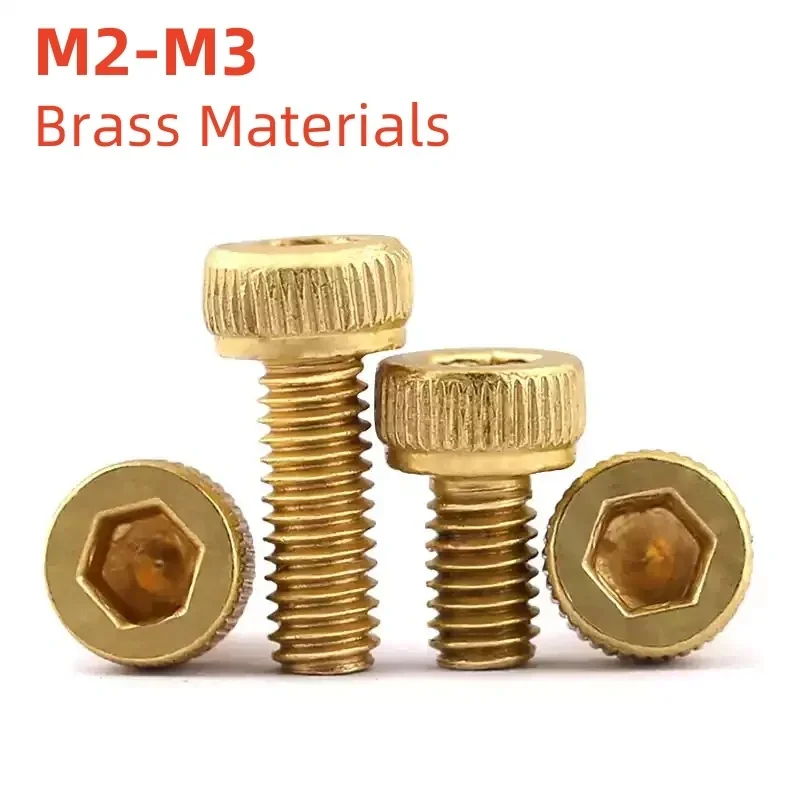 

Латунные винты M2 M2.5 M3 с шестигранной головкой