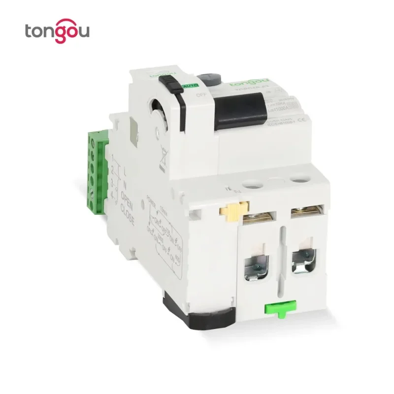Фото QZY 2026 Новый тип B 2P 6-63A 30 мА DC RCCB RCD EV Умное автоматическое самозакрывающееся устройство Миниатюрные автоматические выключатели №4