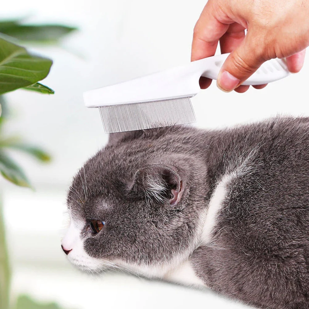 

Расческа для удаления шерсти домашних животных, щетка для кошек, самоочищающаяся, скребок для удаления шерсти у кошек и собак, инструмент для груминга питомцев, Аксессуары для кошек