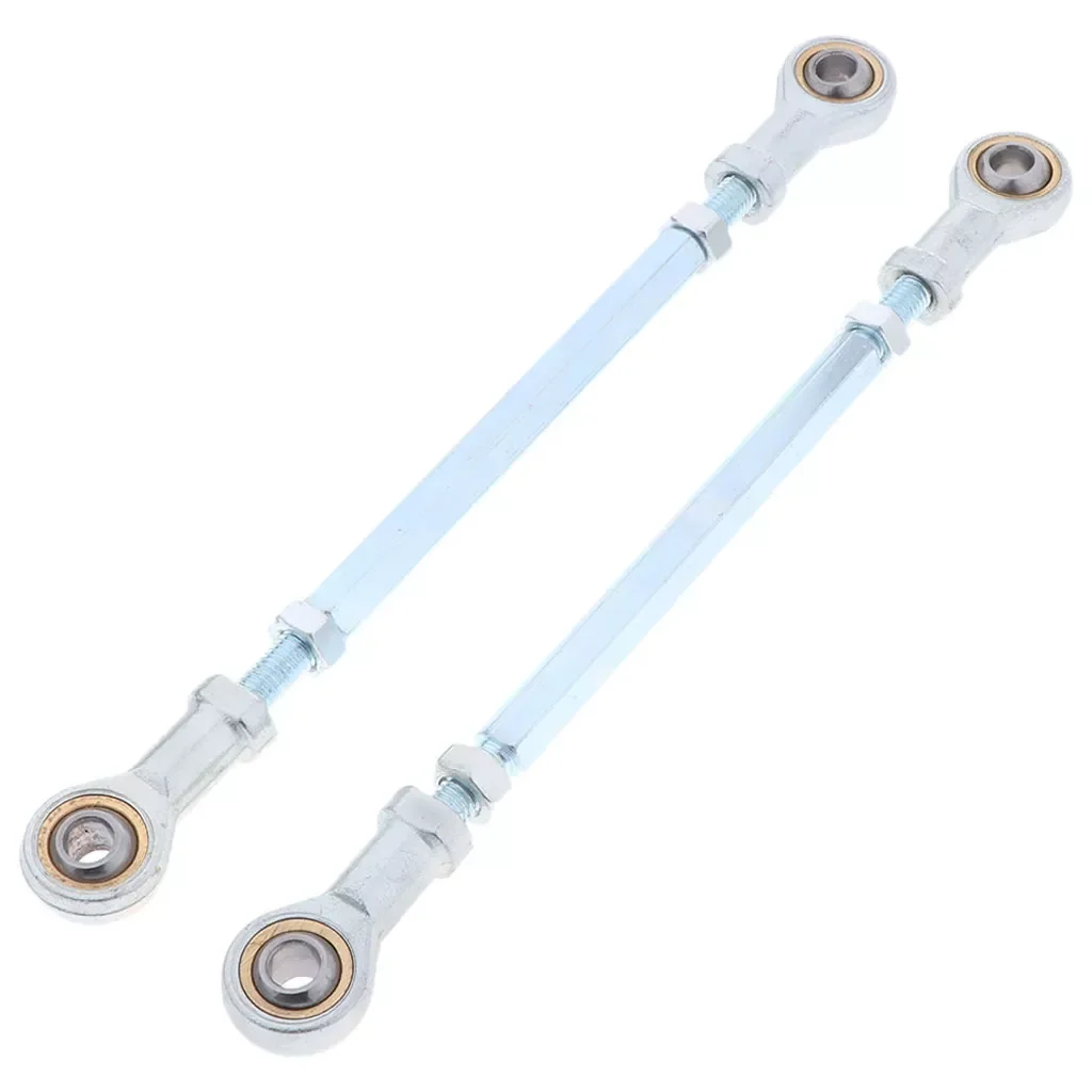 

Interior Accessories 2pcs Tie Road End + Steering Shaft Joint Universal Fit For ATV Go Kart