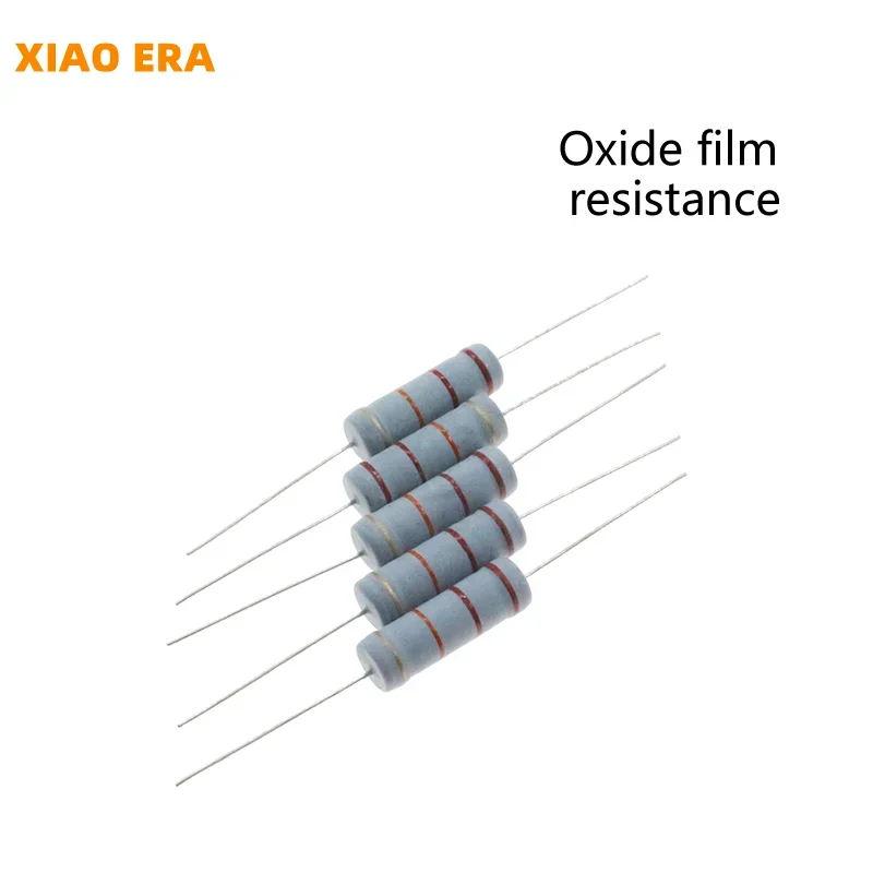 20 шт. 5 Вт 0R-22M оксид пленочный резистор 5% Допуск 0.56R 1R 3R 10R 27R 30R 91R 100R 360R 3K 10 Ом