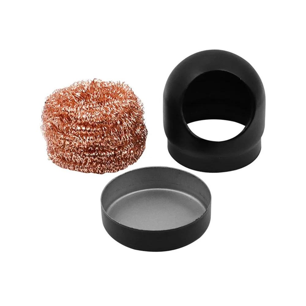 Наконечники паяльника инструмент для удаления олова очиститель из нержавеющей